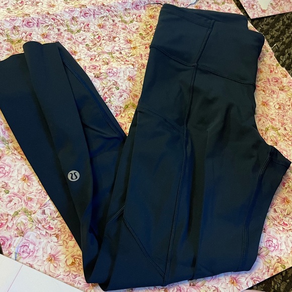 Lululemon navy align pant 25” - Picture 3 of 4